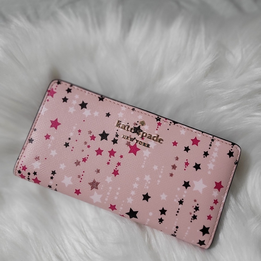 Kate Spade twinkle slim bifold wallet